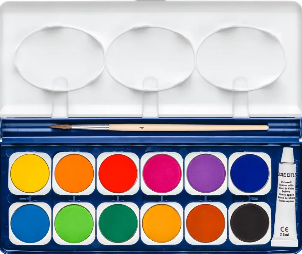 STAEDTLER VATTENFÄRG 12 ST