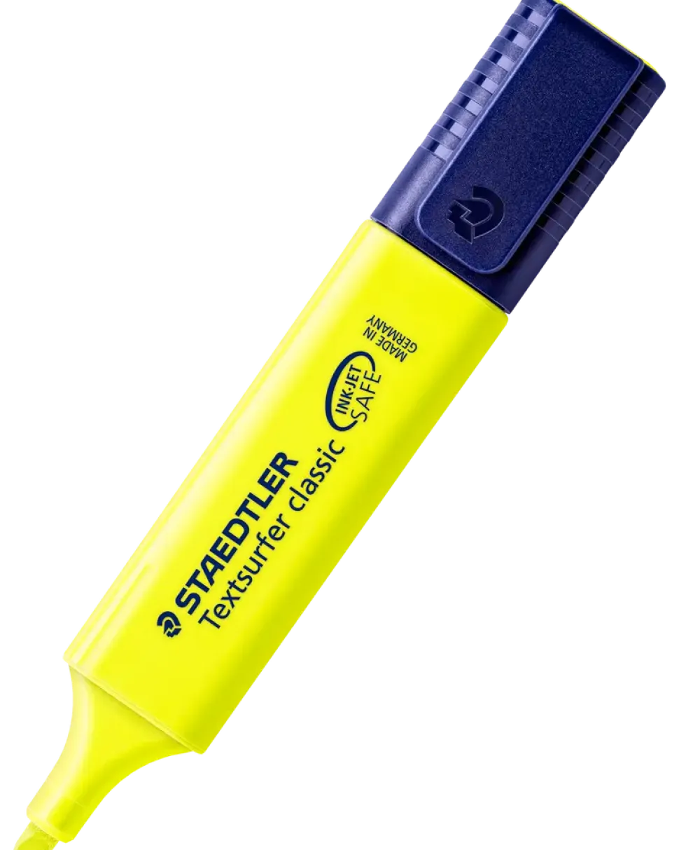 STAEDTLER ÖVERSTRYKNING GUL