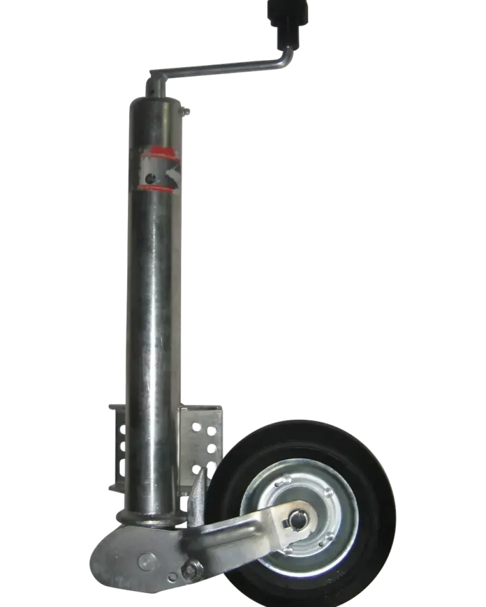 Stödhjul fast gummi Ø 200x60 mm