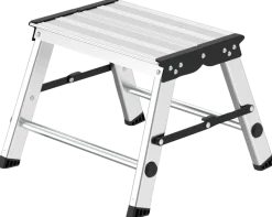 Stegpall 1-steg aluminium