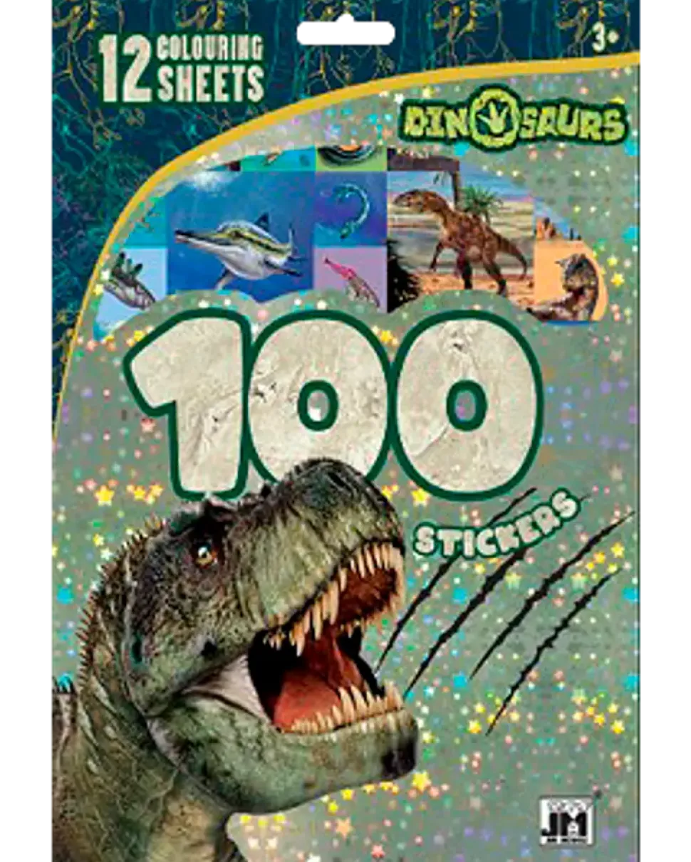 Stickers dinosaurier 100-pack