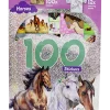 Stickers hästar 100-pack