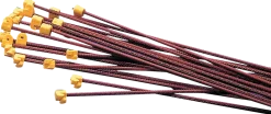 Stängselstolpe 145 cm röd 10 st