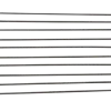 Stängselstolpe 110 cm svart 10 st