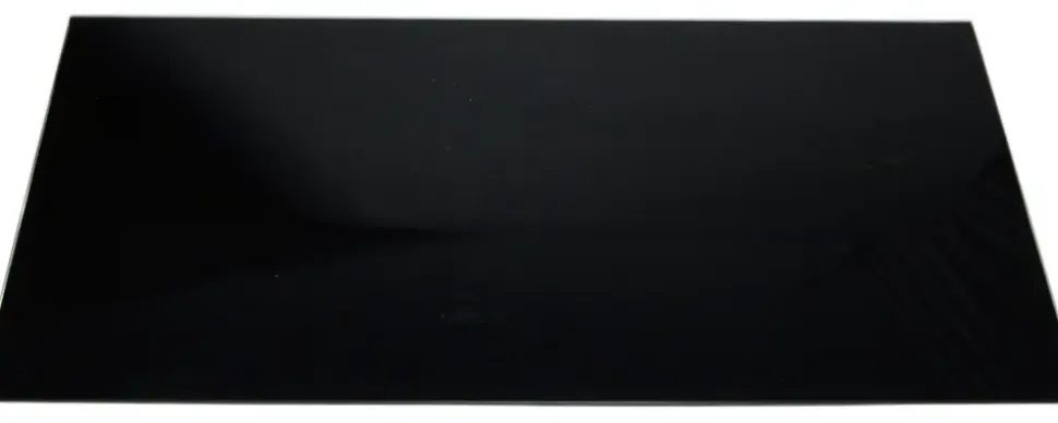 Stänkskydd 80 x 40 cm – svart