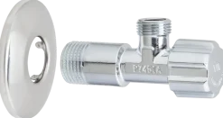 Stoppventil 1/2x3/8" rosett