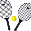 Strandtennis set barn