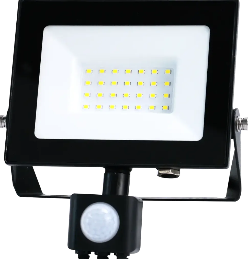 Strålkastare LED 30 W sensor
