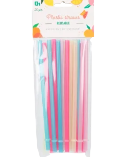 Sugrör 20-pack återanvändbara