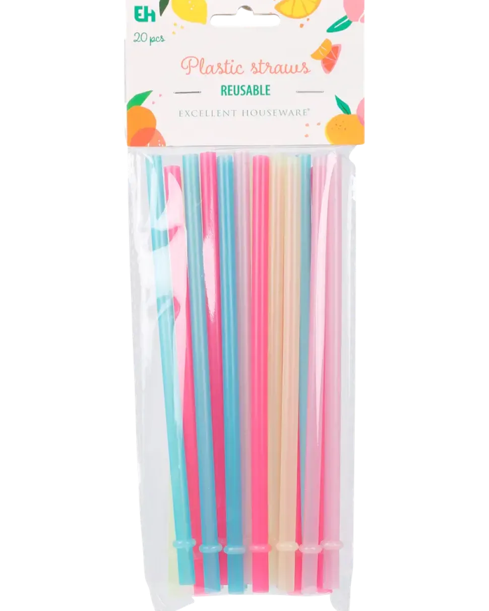 Sugrör 20-pack återanvändbara
