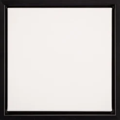 Svävarram målarduk 20x20 cm svart