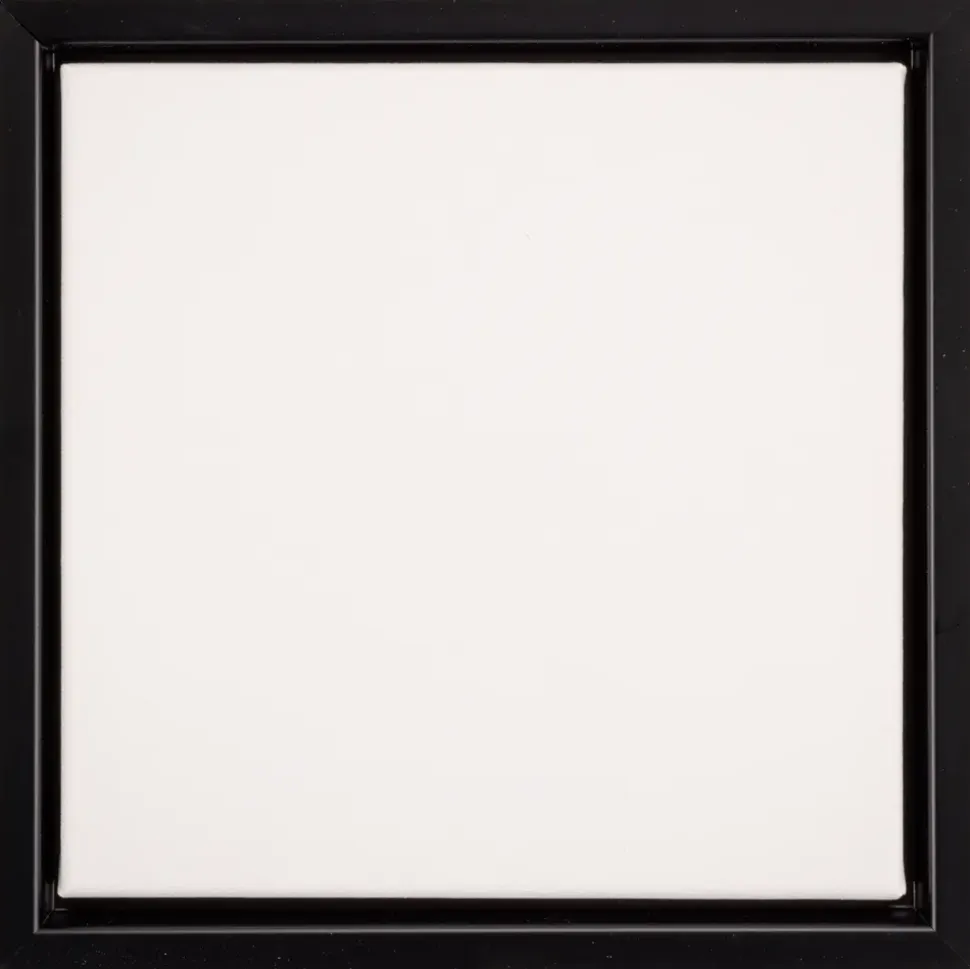 Svävarram målarduk 20x20 cm svart