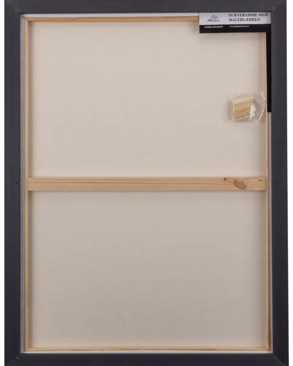 Svävarram Målarduk 80X60 Svart