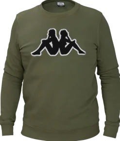 Sweatshirt Olivgrön