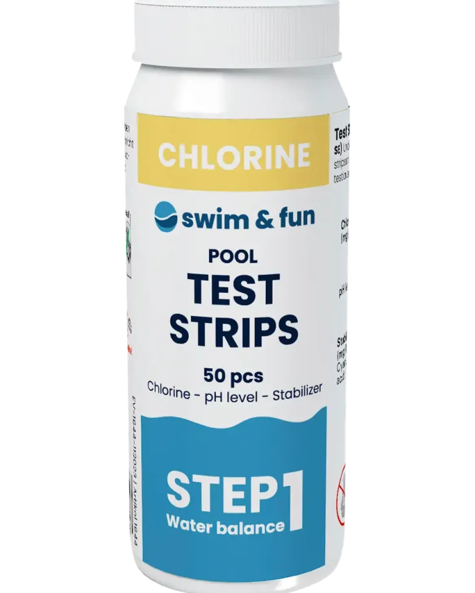 Swim&fun teststickor klor 50st