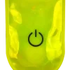 Synlig i mörkret Reflekterande clips med LED