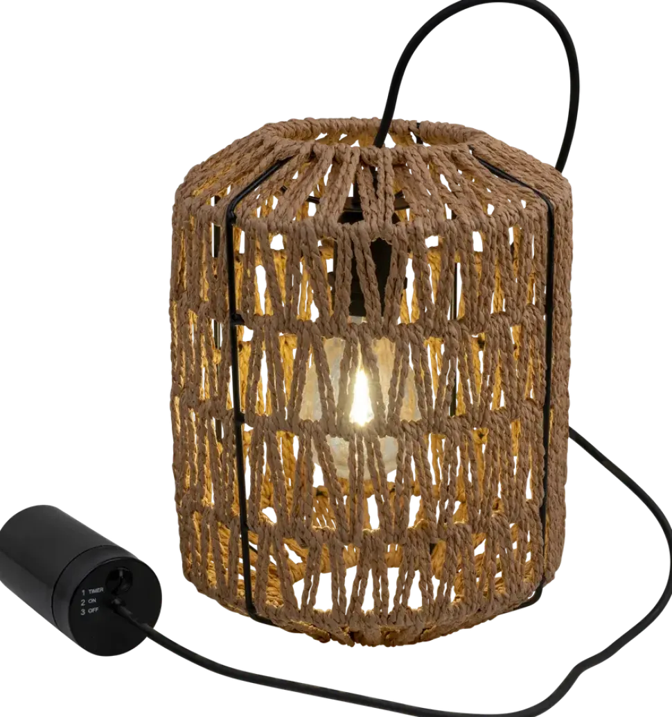 Taklampa naturrep - Ø18 cm