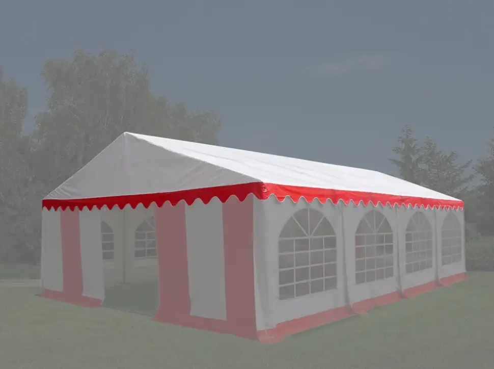 Tak till PVC Partytält 6x8 m