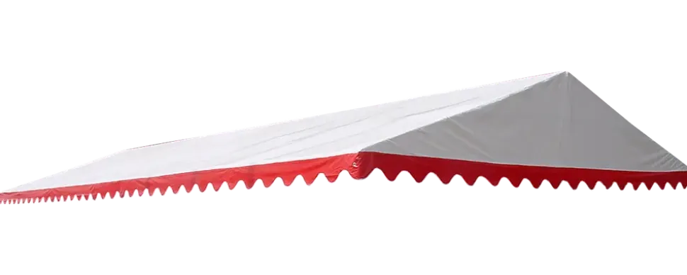 Tak till PVC Partytält 6x12 m