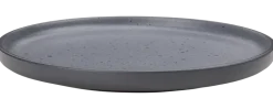 Tallrik stengods 26 cm grå