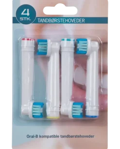 Tandborsthuvud 4-pack