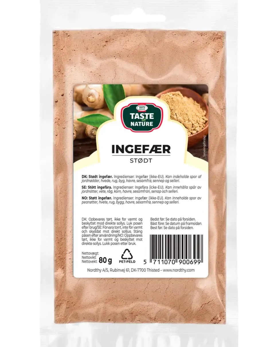 Taste of Nature - Ingefära mald 80 g