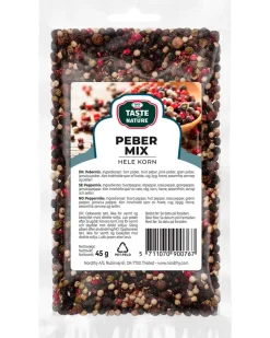 Taste of Nature – Peppar Mix Hela Korn 45 g