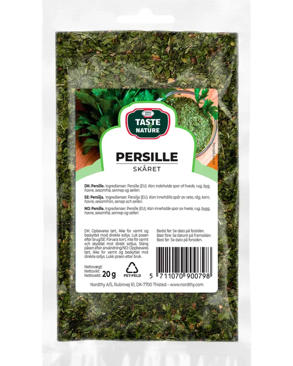 Taste of Nature – Persilja, hackad, 20 g