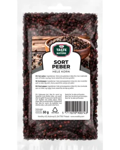 Taste of Nature – Svartpeppar hela korn 50 g