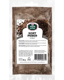 Taste of Nature - Svartpeppar mald 50 g