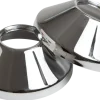 Täckbricka hög 3/4" krom 2 st