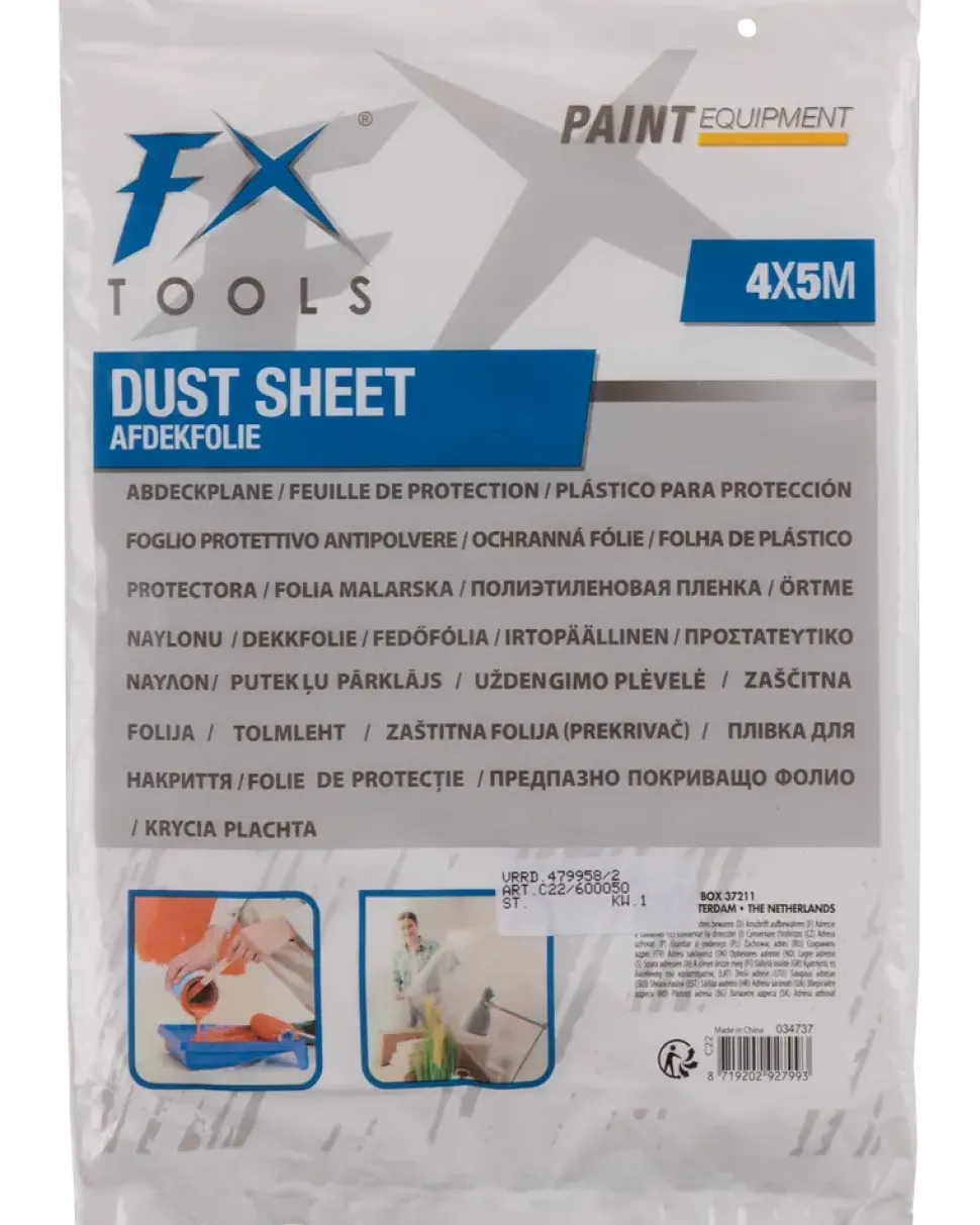 TÄCKPLAST 4 X 5 M