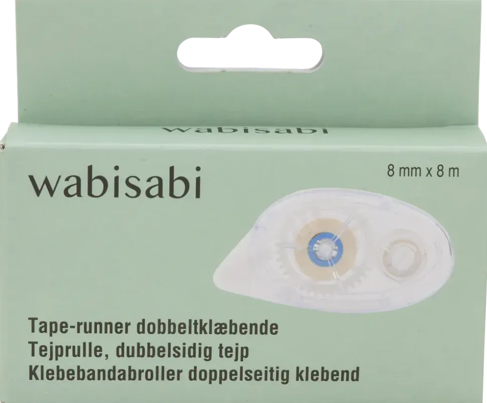 Tejprunner dubbelhäftande 8 m