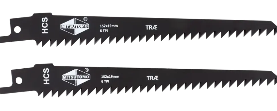 Tigersågblad trä 150 mm 2-pack