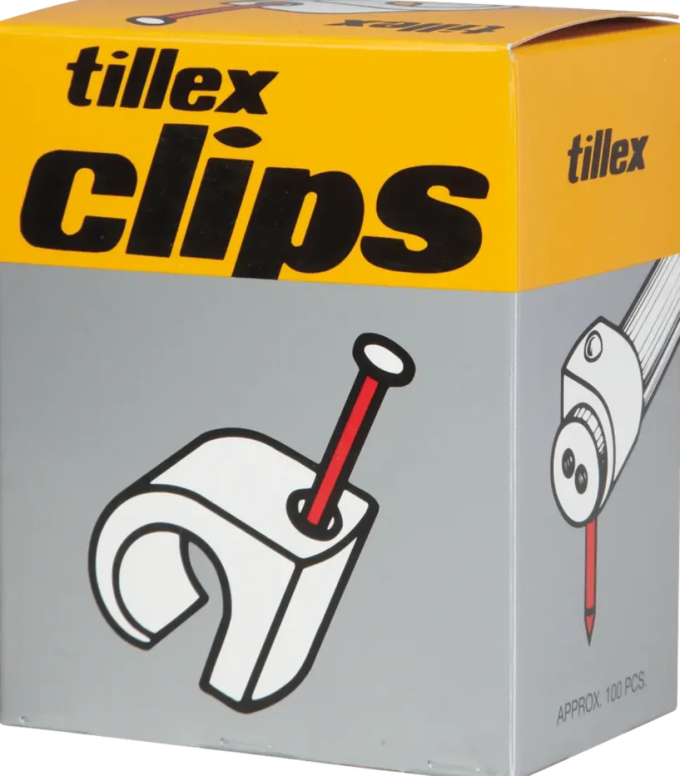 Tillex Clips 12-16 mm - grå