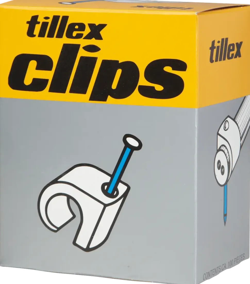 Tillex Clips 14-20 mm - grå