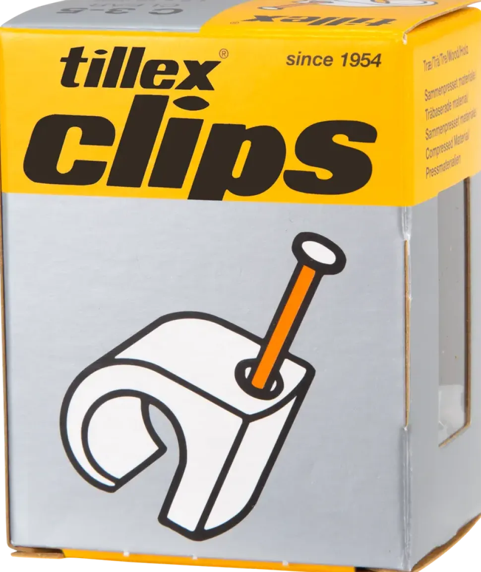 Tillex Clips 3-5 mm - klara