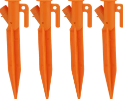Tältpinnar med LED 4-pack