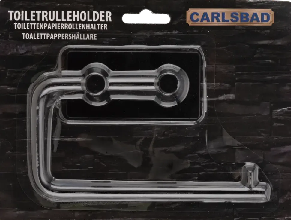 Toalettpappershållare Svart