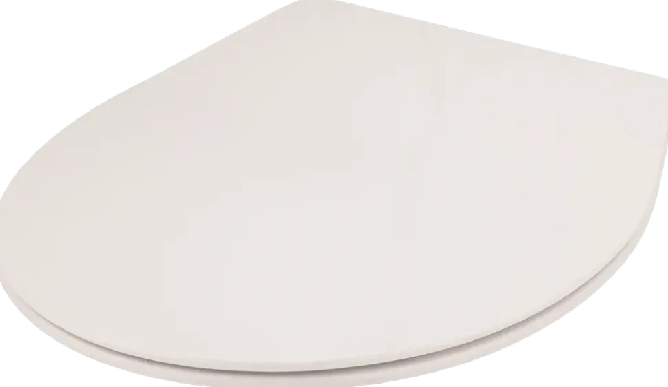 Toalettsits Quick-release - Slim Vit