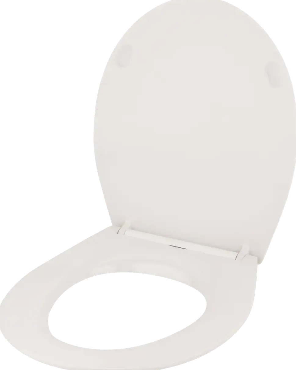 Toalettsits Quick-release - Slim Vit