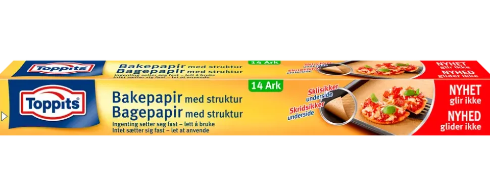 Toppits bakplåtspapper 14 ark