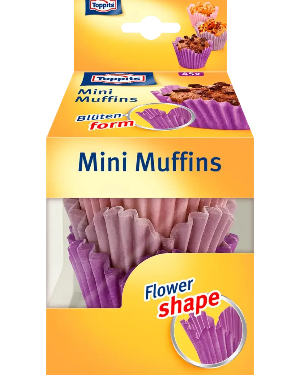 Toppits muffinsform mini 45 st