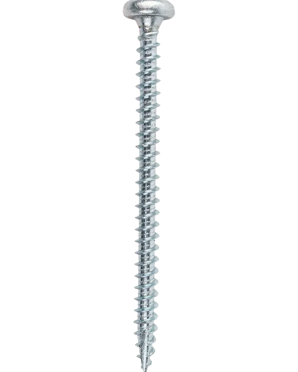 Träskruv kullrig 6,0 x 80 mm TX30 50 st.