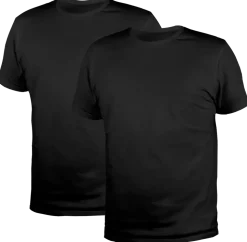 T-shirt svart 2-pack