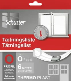 Tätningslist -O -7x9 mm - 6m
