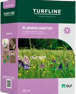 Turfline gräsmatta blommor