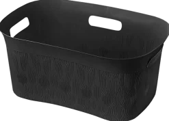 Tvättkorg 38 L - Svart