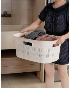Tvättkorg 38 L - Vit