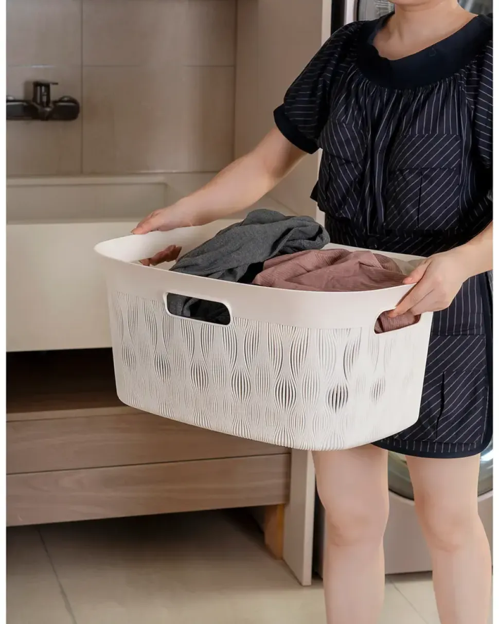 Tvättkorg 38 L - Vit